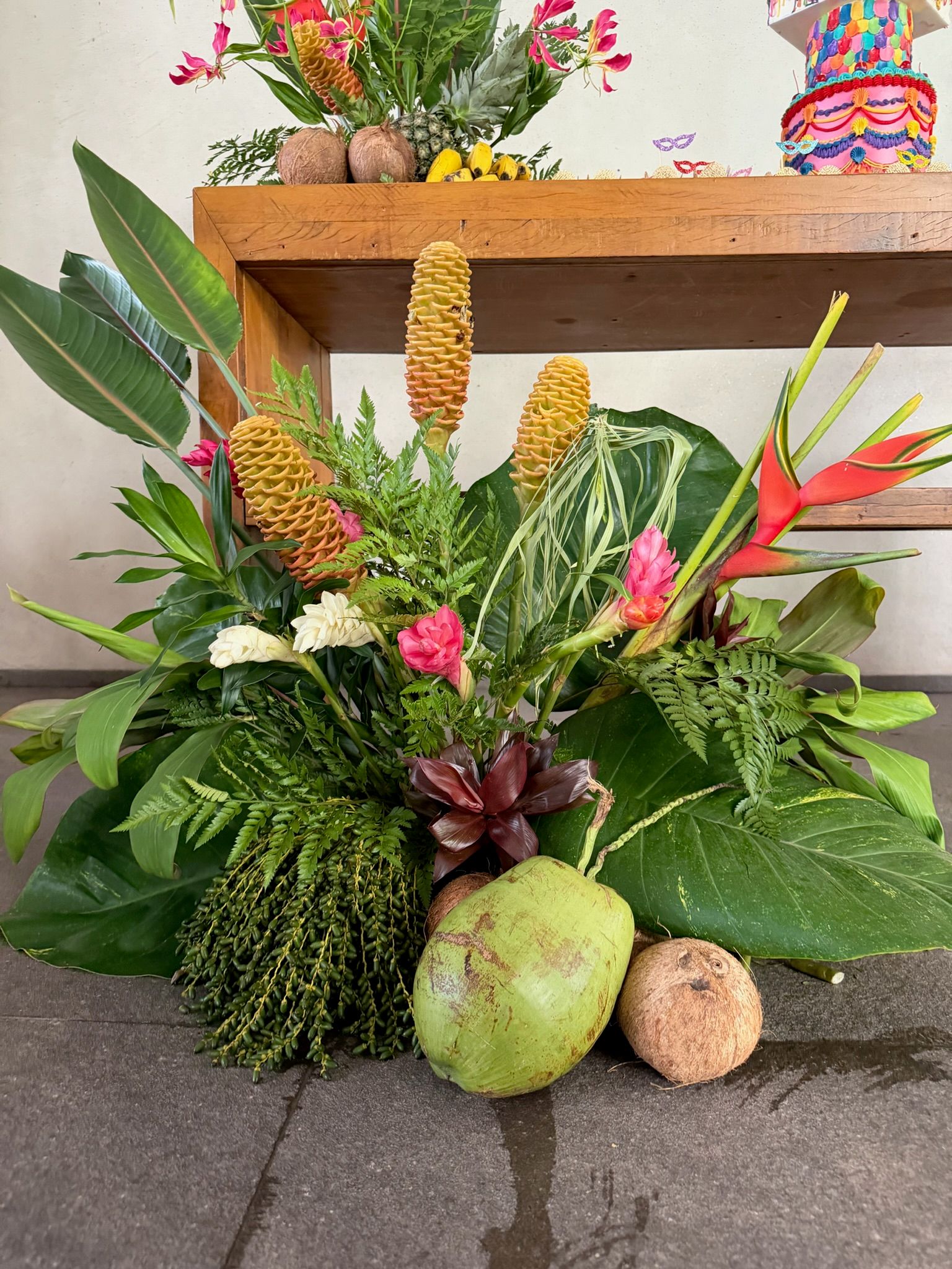 Design floral Amenci para evento