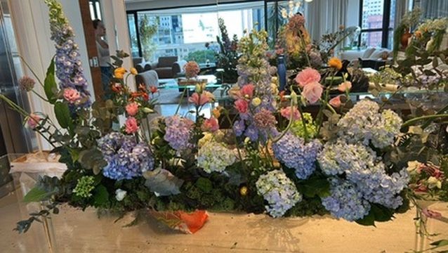 Design floral Amenci para evento