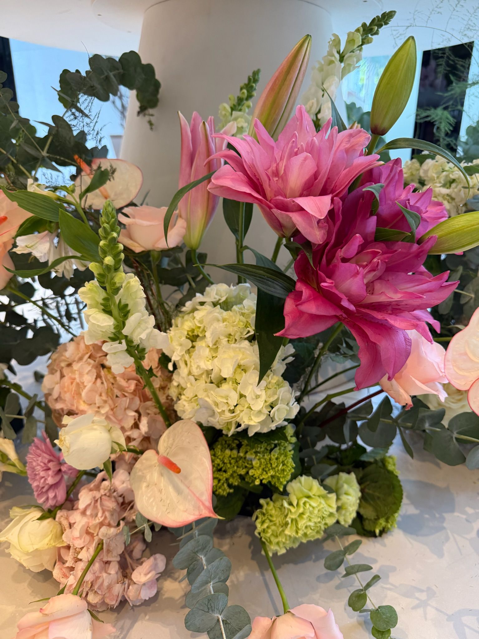 Design floral Amenci para evento